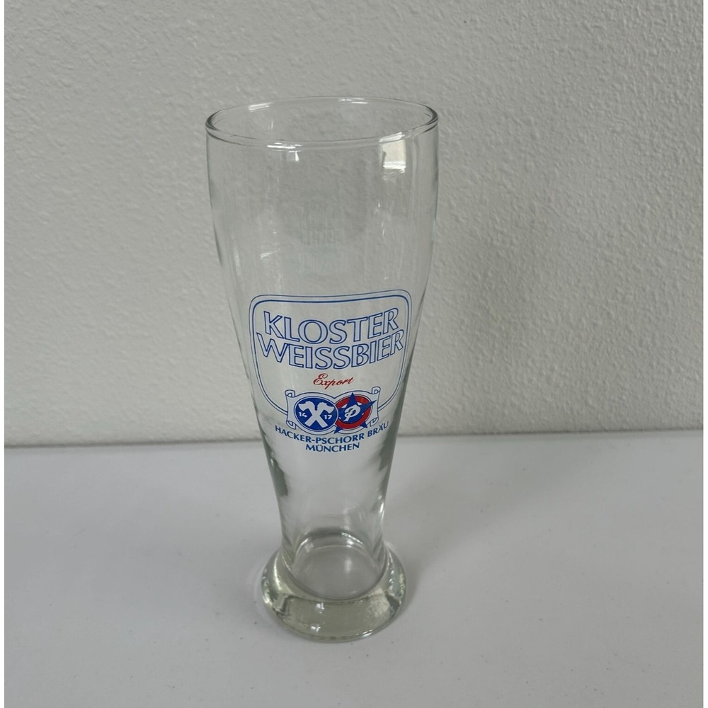 Kloster Weissbier Beer Glass Munich Munchen‎ Germany Bar Tavern Pilsner 0.5 L